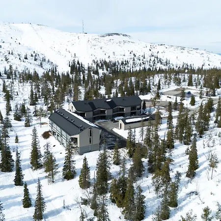 Auroras By Kaltios, Gielas, Ski-in Ski-out, Mountain View Lägenhet Kittilä