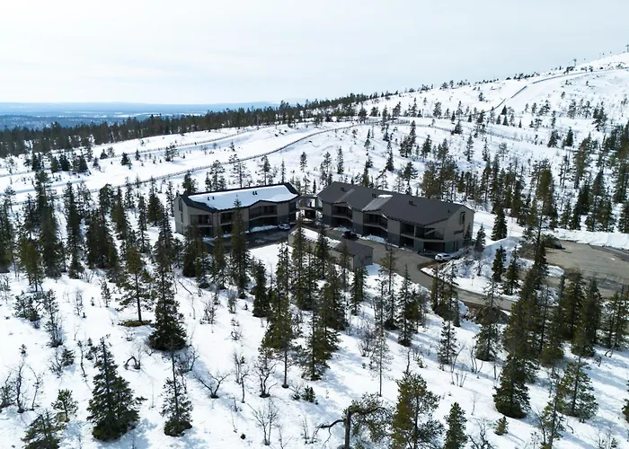 Auroras By Kaltios, Gielas, Ski-in Ski-out, Mountain View Kittilä