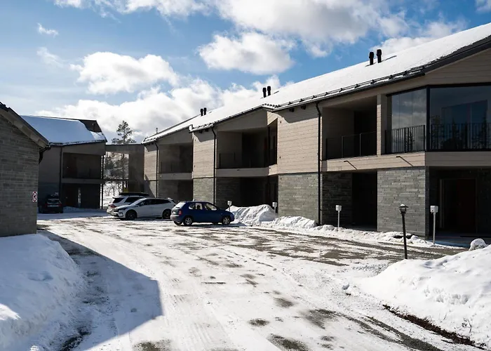 Auroras By Kaltios, Gielas, Ski-in Ski-out, Mountain View Apartament Kittilä